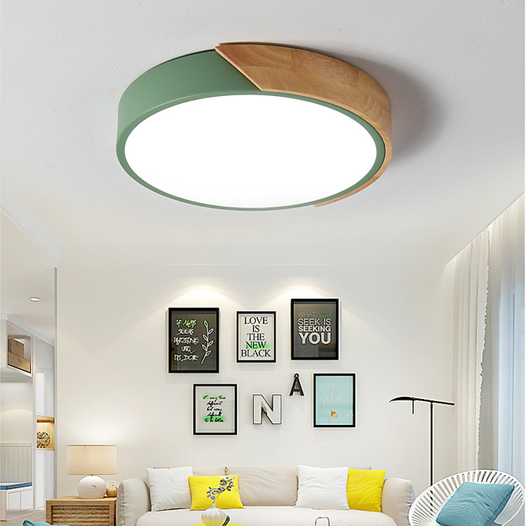 Đèn trần - đèn ốp trần - đèn ốp cầu thang, hành lang - đèn trần phòng ngủ, phòng khách 3 chế độ ánh sáng GULA