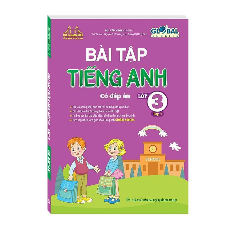 Global Success – Bài Tập Tiếng Anh Lớp 3 – Có Đáp Án (Tập 1)