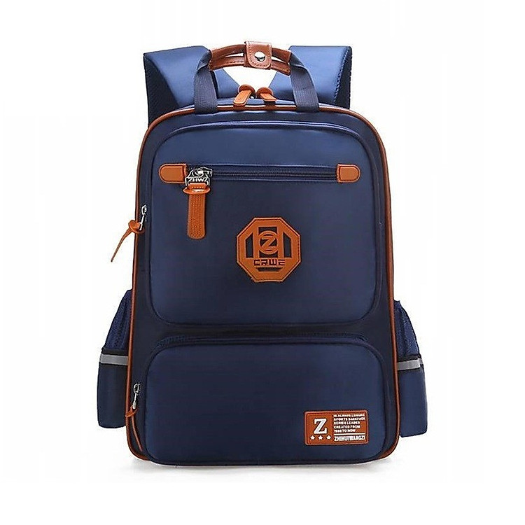 Balo học sinh cao cấp cỡ lớn chống gù lưng, chống thấm nước (Z)