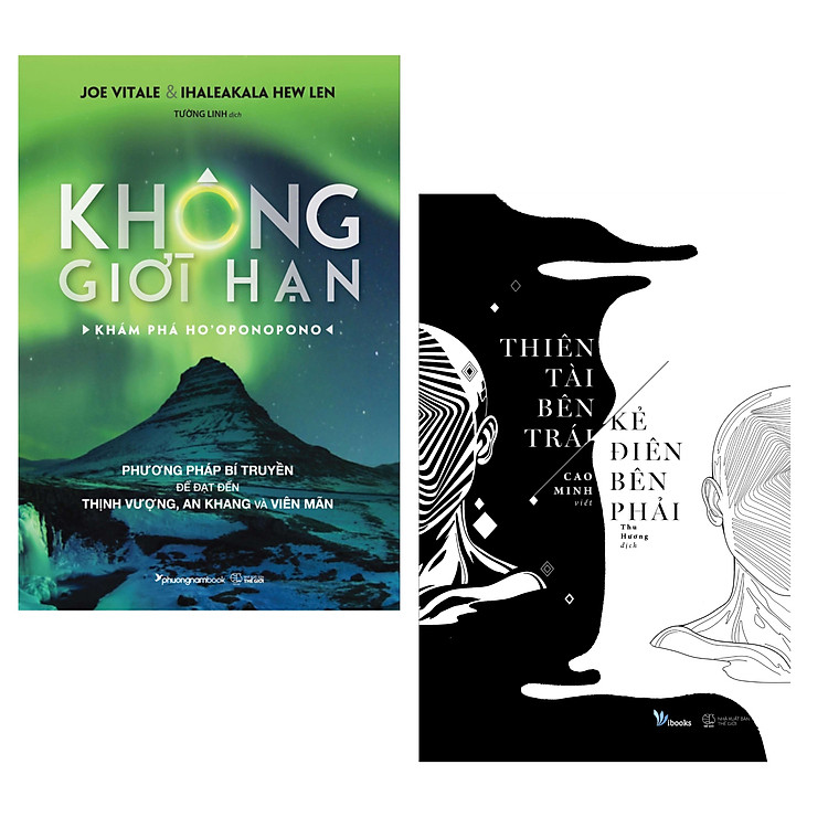 Combo 2 cuốn: Không Giới Hạn + Thiên Tài Bên Trái, Kẻ Điên Bên Phải ( Phát Triển Những Giới Hạn của Bản Thân/ Tặng kèm Bookmark)