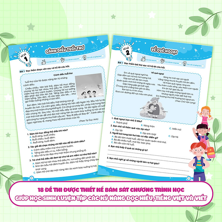 Bộ đề ôn luyện và kiểm tra Tiếng Việt lớp 3 (2 Tập) - Ảnh 6