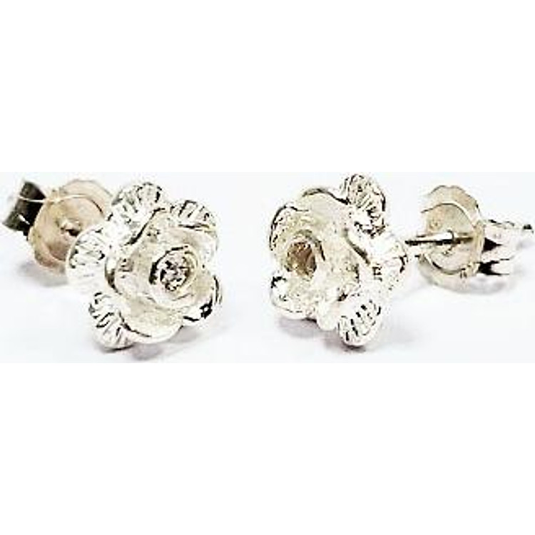 Keely Valda Trang sức bông tai bạc Rosa