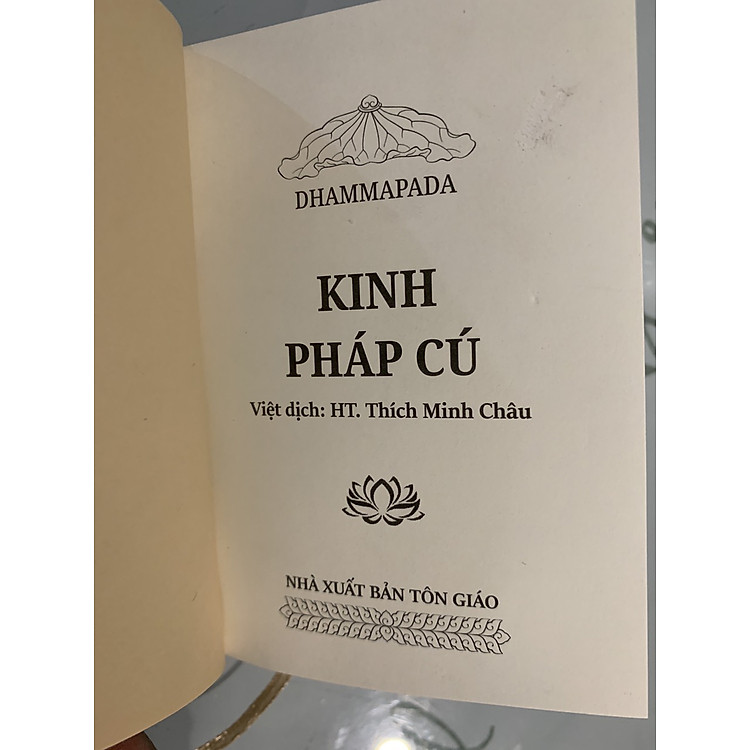 Kinh Pháp Cú - Thích Minh Châu - Ảnh 2