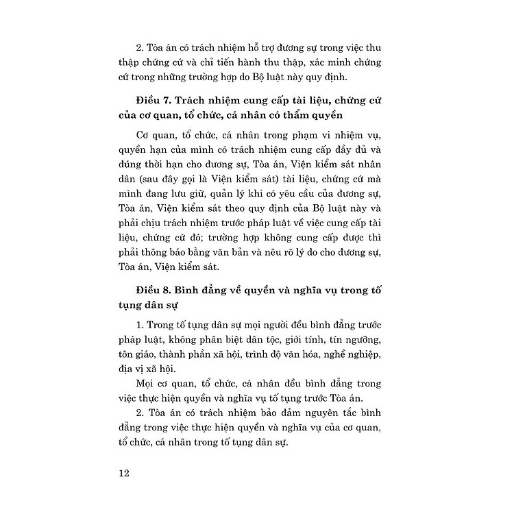 Bộ luật Tố tụng Dân sự (Hiện hành) (sửa đổi, bổ sung năm 2019, 2020, 2022, 2023) - Ảnh 4