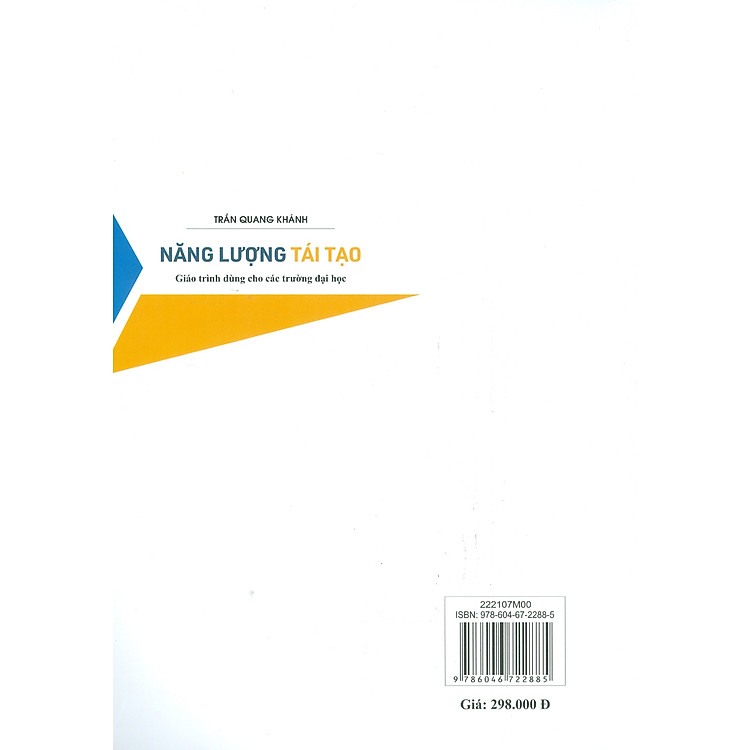Năng Lượng Tái Tạo (Giáo trình dùng cho các trường đại học) - Ảnh 2