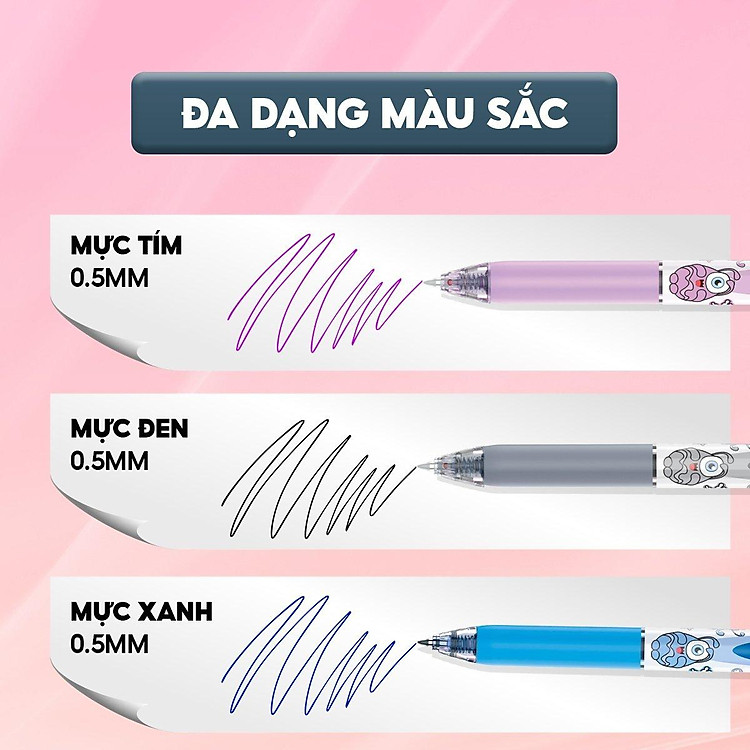 Bút Gel Xóa Được Mondee 0.5 mm (20 chiếc) - Ảnh 4
