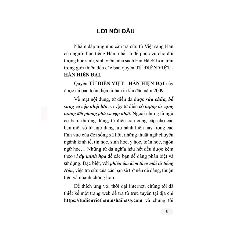 Từ Điển Việt - Hán Hiện Đại - Ảnh 5