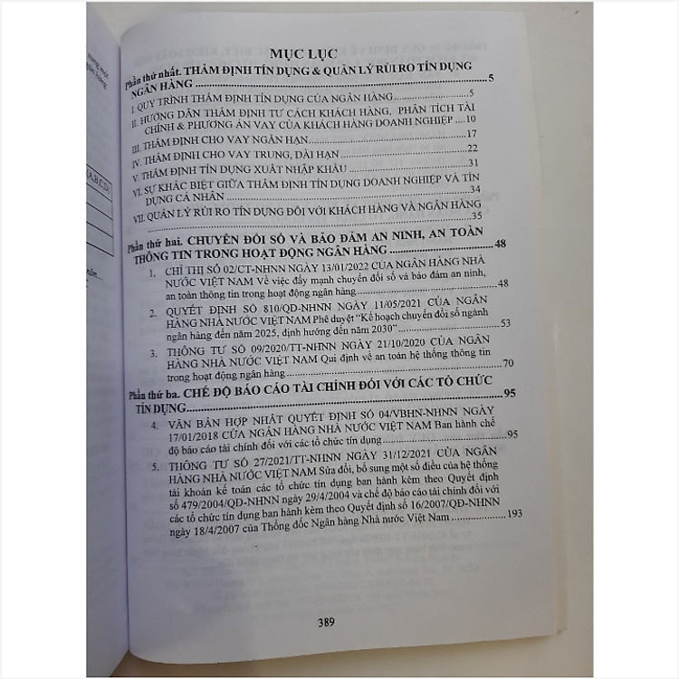 Thẩm Định Tín Dụng Quy Định Về Quản Lý Rủi Ro Và Chế Độ Báo Cáo Tài Chính Đối Với Tổ Chức Tín Dụng Ngân Hàng - Ảnh 3