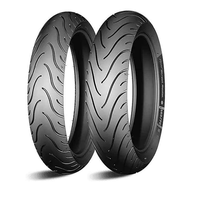 Vỏ xe motor phân khối lớn PKL Michelin Pilot Street Radial 120/160/180 mâm/vành 17 inch (Thái Lan), không ruột (TL)