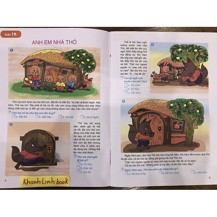 Combo Truyện Đọc Theo Tranh Lớp 1 Tập 1 + 2 - Ảnh 2