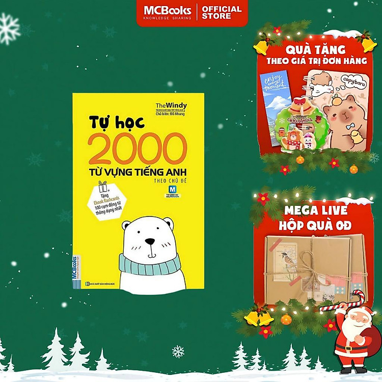 Sách - Tự Học 2000 Từ Vựng Tiếng Anh Theo Chủ Đề - MCBooks