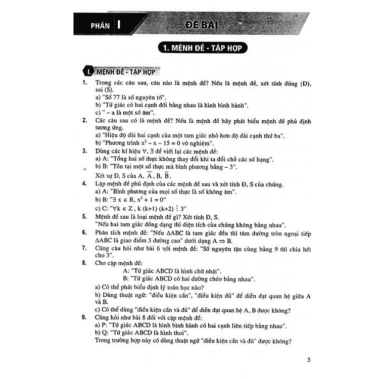 500 Bài Toán Chọn Lọc Lớp 10 - Ảnh 7