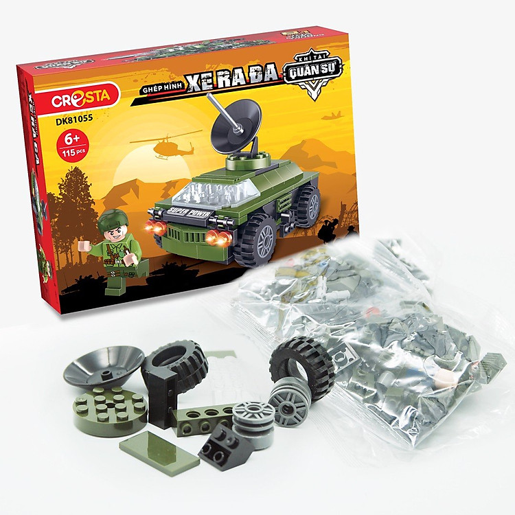 Đồ Chơi Ghép Hình Xe Ra Đa Chính hãng Tiết kiệm