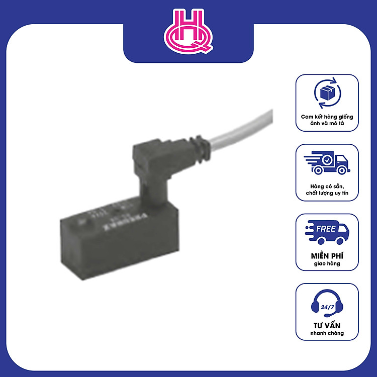 Cảm biến từ 2 chân cho đầu nối SNAP + cáp C1 2 dây (PVC Ø3.5 mm 2x0.25 mm2) Pneumax - Hàng chính hãng