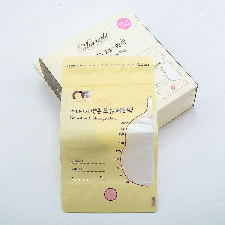 Túi trữ đông sữa mẹ Mamachi 200ml Chính hãng Giá tốt - Hình ảnh 2