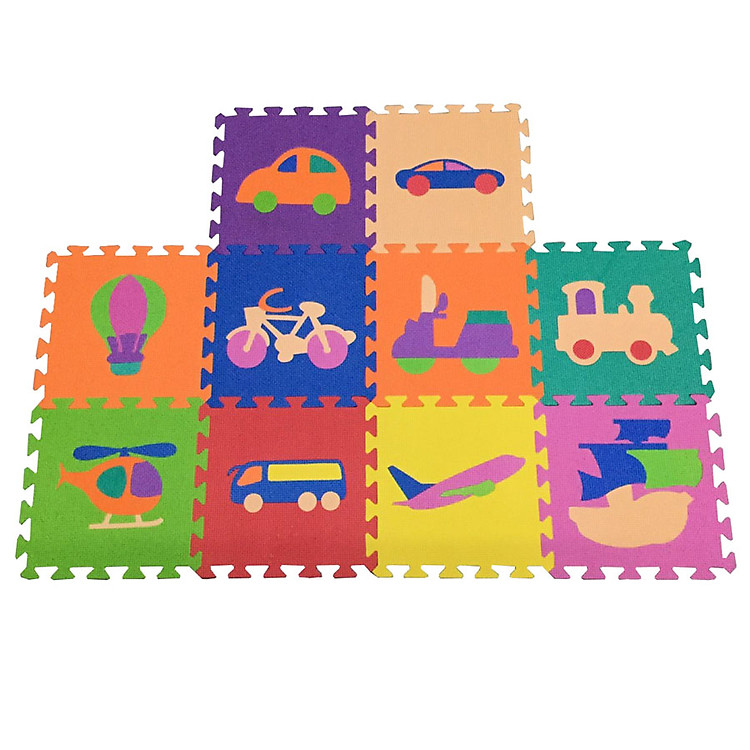 Bộ 10 thảm xốp ECOBABY cho bé Chính hãng Giá rẻ - Hình ảnh 2