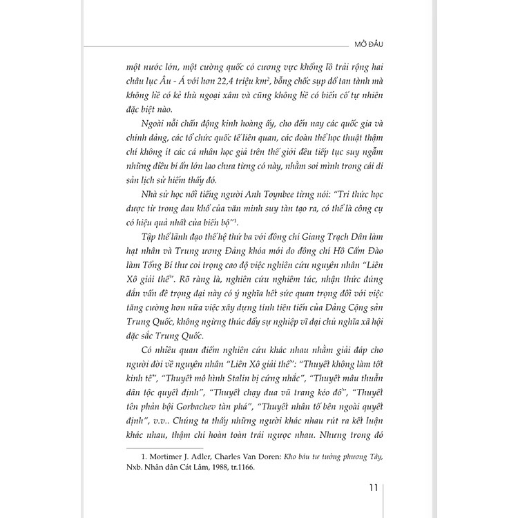 Tính Trước Nguy Cơ - Suy Ngẫm Sau 20 Năm Đảng Cộng Sản Liên Xô Mất Đảng - Ảnh 4