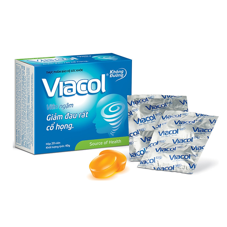 VIÊN NGẬM VIACOL - VIÊN NGẬM THẢO DƯỢC - 100% TINH DẦU THIÊN NHIÊN - FREE SUGAR