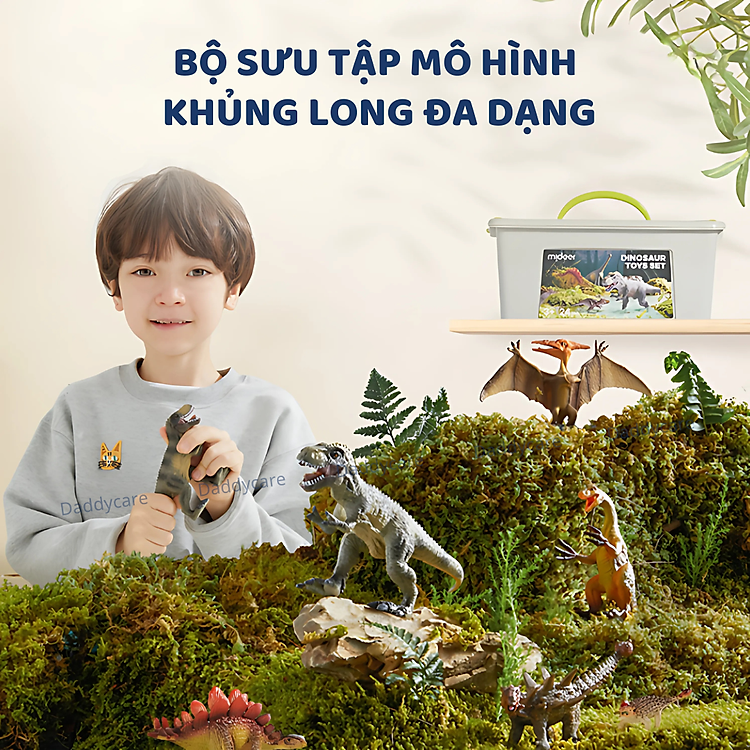 Mua Mô hình khủng long mini Mideer 24 con Chính hãng Giá tốt - Hình ảnh 4