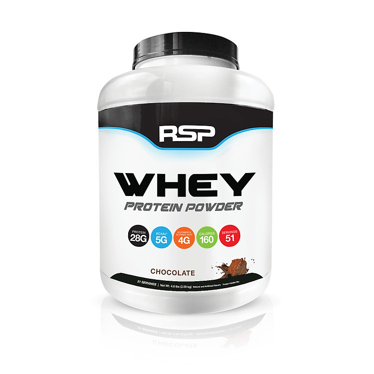 Sữa tăng cơ, hỗ trợ giảm mỡ Whey RSP Protein (2,09 kg/hộp) 51 lần dùng - Tặng kèm bình lắc ngẫu nhiên - Hàng chính hãng