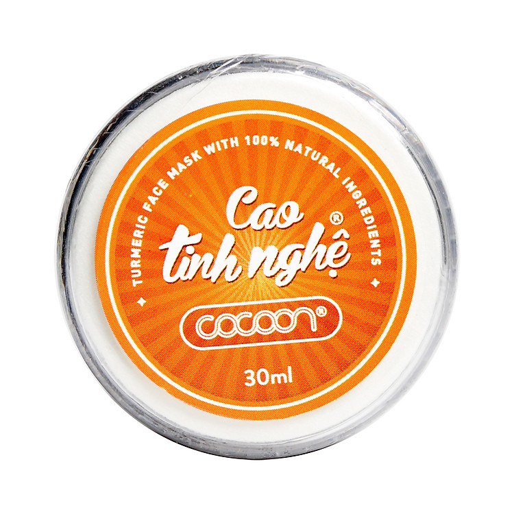 Mặt nạ Cao tinh nghệ Cocoon mờ thâm sẹo mụn (30ml)