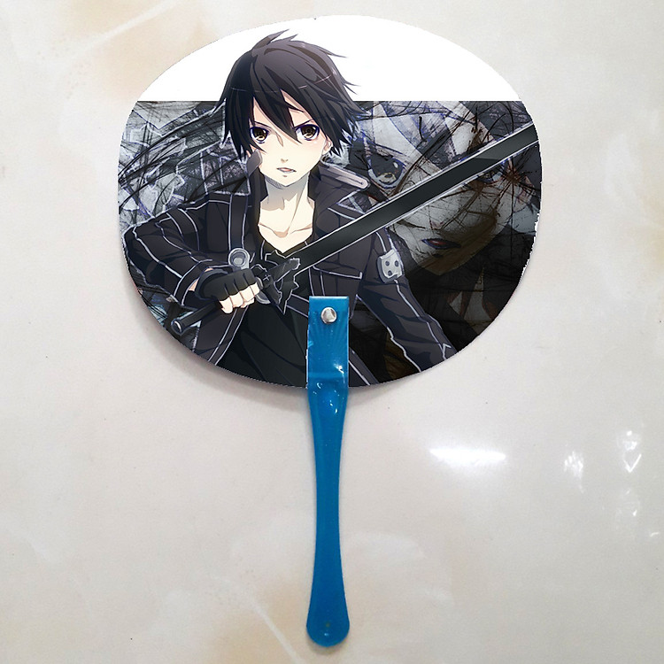 Qụat cầm tay in ảnh 2 mặt khác nhau Sword Art Online – Kirito