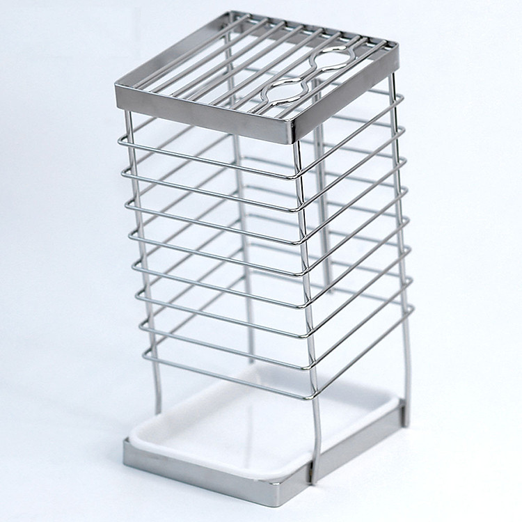 Kệ để dao kéo nhà bếp inox 304 có khay hứng nước Hobby Home Decor DD25