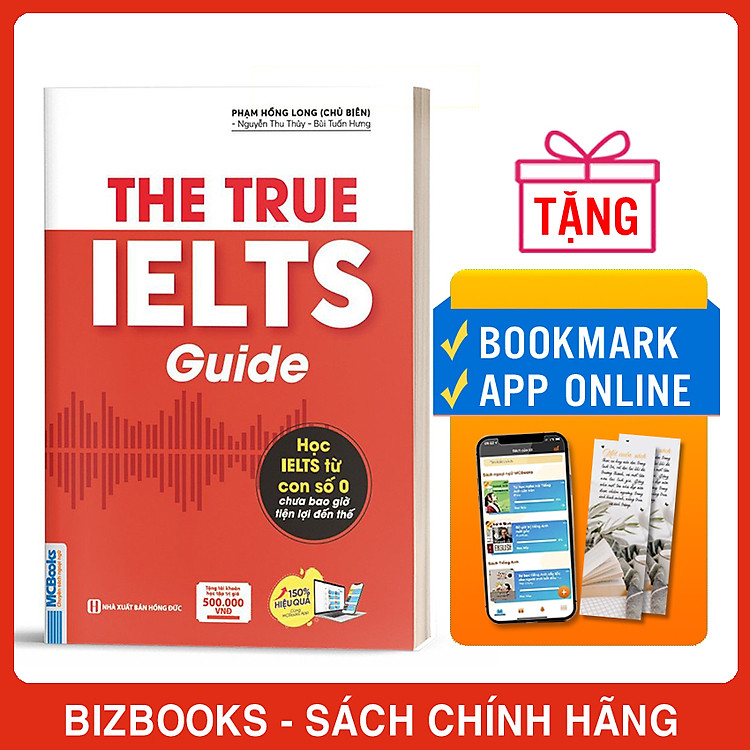 The True Ielts Guide – Cẩm nang hướng dẫn tự học IELTS chuẩn cho người mới bắt đầu