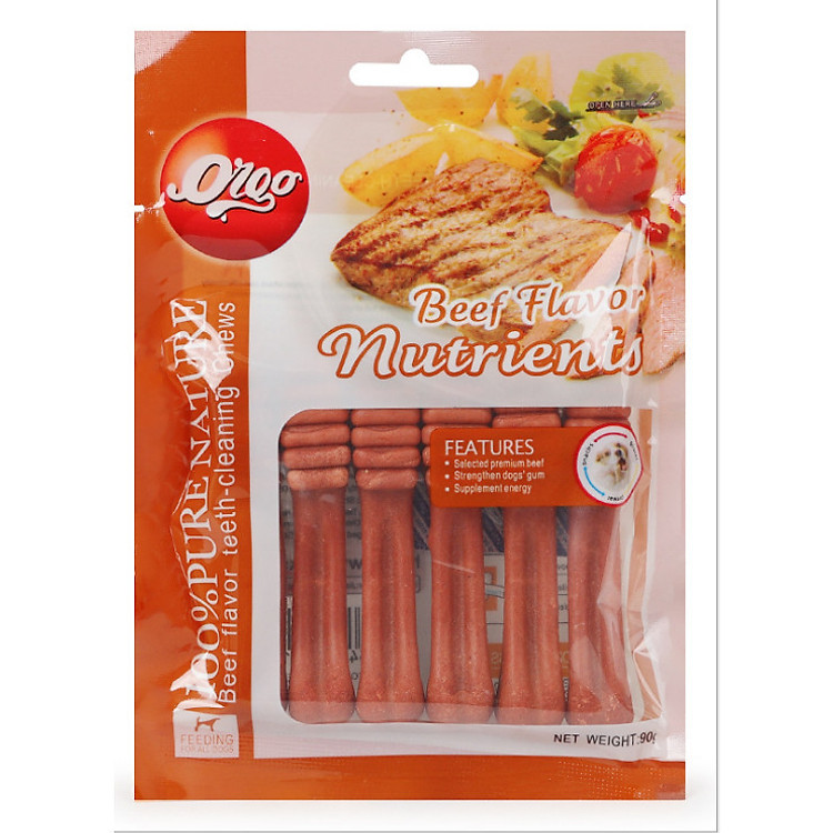 (Combo) Xương Bàn Chải Chó - Snack Xương ORGO cho Chó