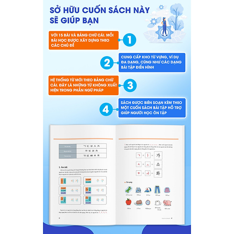 Tiếng Hàn Tổng Hợp Dành Cho Người Việt Nam - Sơ Cấp 1 (4 Màu) - Ảnh 7