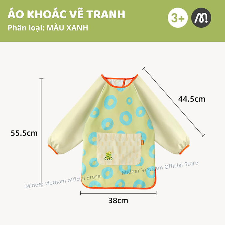 Mua Ao Khoác Vẽ Tranh Chống Nước Cho Bé Chính hãng Ưu đãi - Hình ảnh 3