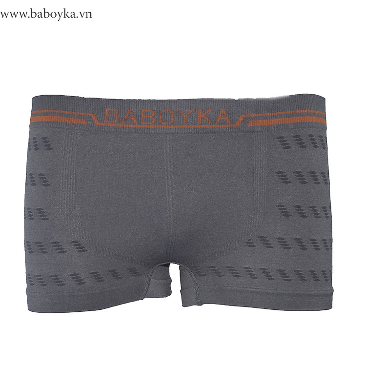 Quần Sịp Đùi Nam Baboyka Dệt Liền Khối, Họa Tiết Dệt Độc Đáo, Thông Hơi Thoáng Mát.