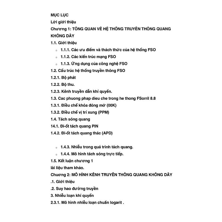 Nguyên lý và Hiệu năng Hệ thống truyền thông quang không dây - Ảnh 3