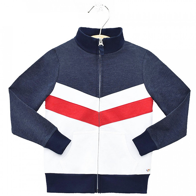 Áo Khoác Cổ Trụ Bé Trai Kavio Kids BF63 - Xanh Navy