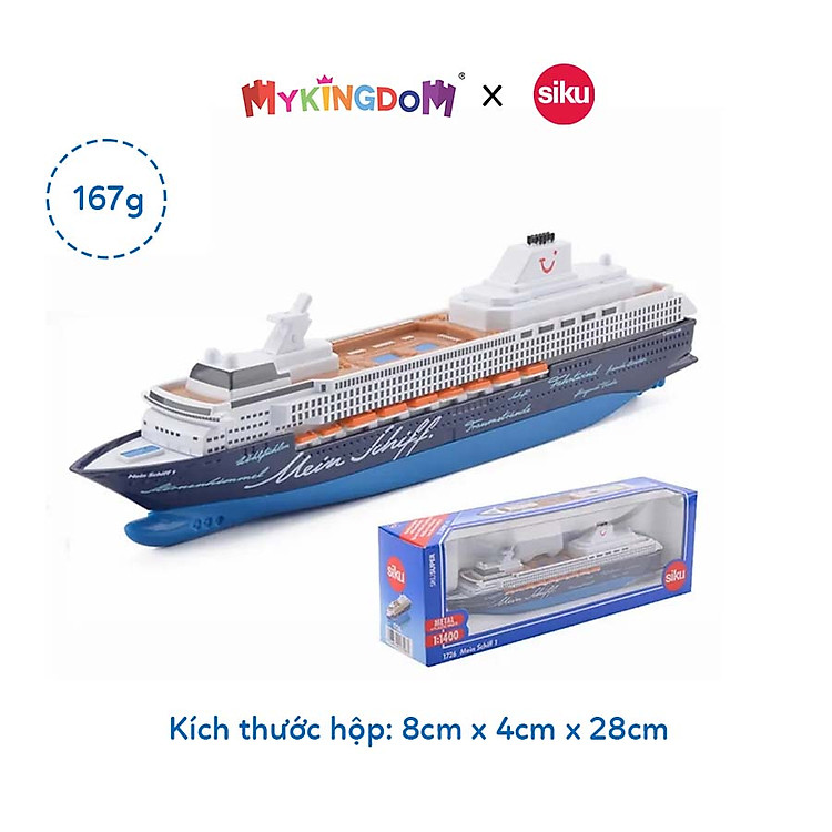 Mua Đồ Chơi SIKU Du Thuyền Mein Schiff 1 Chính hãng Giá tốt - Hình ảnh 2