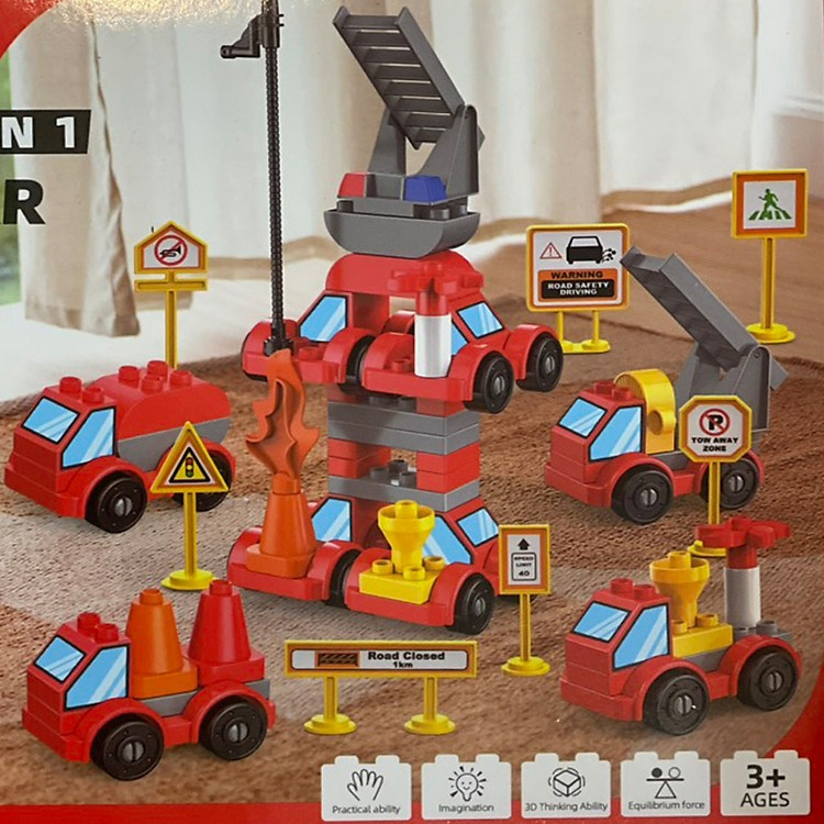 Xếp hình Robot xây dựng cho bé Chính hãng Ưu đãi - Hình ảnh 2