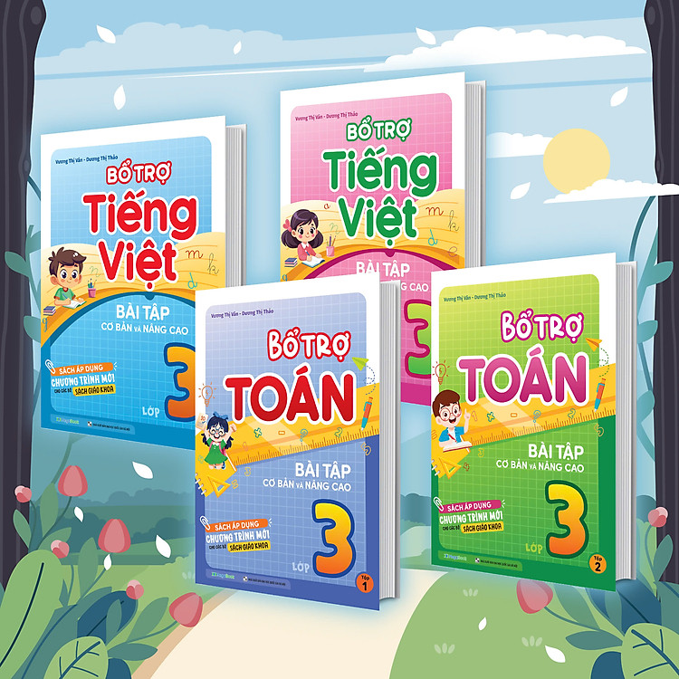 Bổ trợ Toán – Tiếng Việt bài tập cơ bản và nâng cao lớp 3