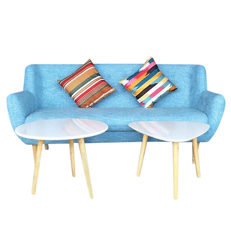 Bộ Sofa Băng 2018 Juno Sofa SFX14 - Xanh (180 x 75 cm)