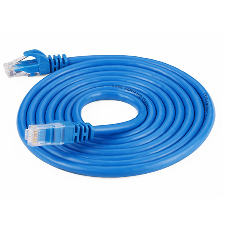 Dây Mạng Bấm Sẵn 2 Đầu CAT5 10 Mét (màu ngẫu nhiên)