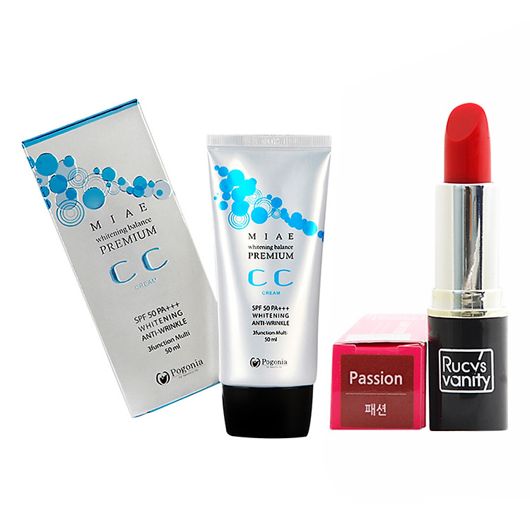Bộ Trang Điểm Kem Nền Rucy's Vanity Premium LK-CCLP04