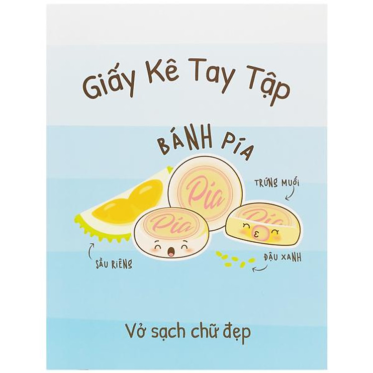 Giấy Kê Tay Tập Bánh Việt – The Sun (Màu Xanh Dương)