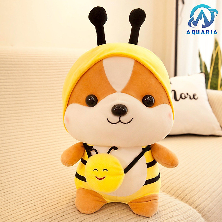 Thú Bông Chó Shiba Cosplay 25cm