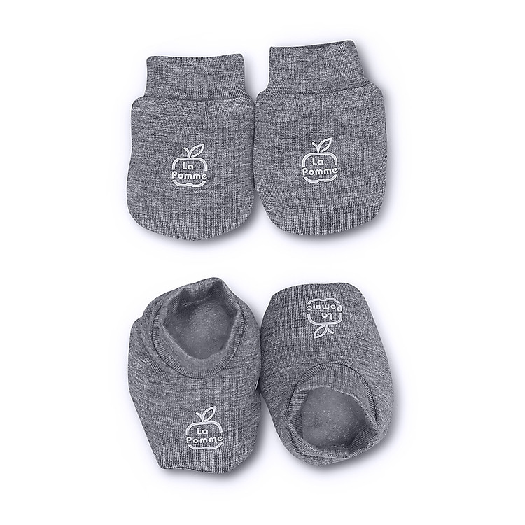 GHF016 Set 1 đôi bao tay bao chân bo ống La pomme