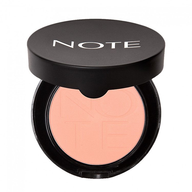 Phấn má hồng không lem màu trang điểm và lâu trôi parapen free cùng hoạt chất dưỡng da tươi sáng NOTE Luminous Silk Compact Blusher - Thổ Nhĩ Kỳ 5.5g