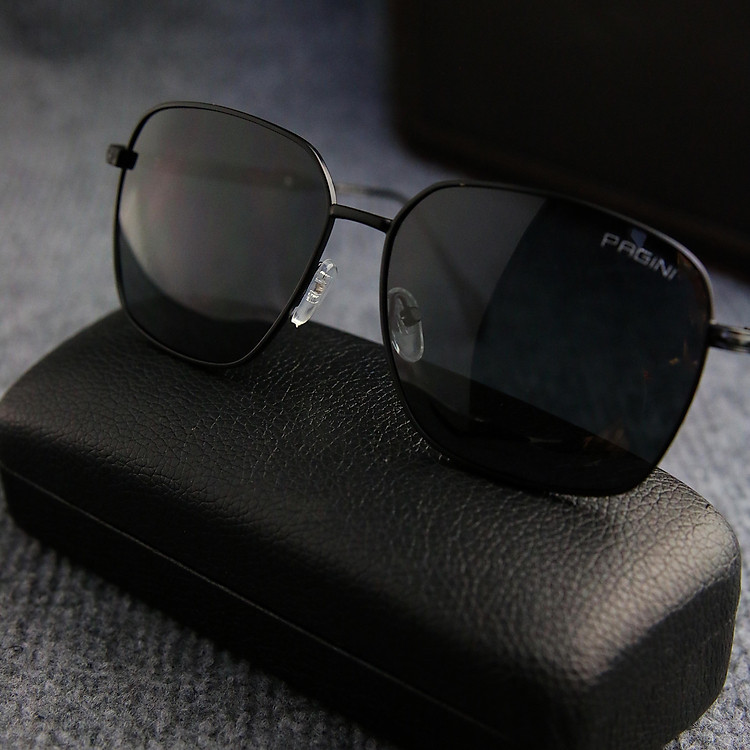 Kính mát nam thời trang PAGINI 6588 - Tặng hộp và khăn – Thiết kế trẻ trung – Kính mát nam chống nắng, chống bụi, chống Tia UV