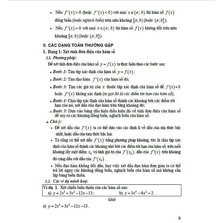 Phương Pháp Giải Toán Chuyên Đề Giải Tích Lớp 12 - Ảnh 4