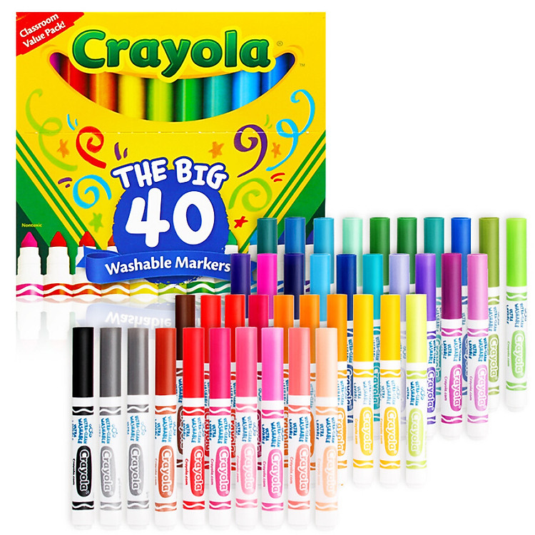 Bộ Bút Lông Màu Cao Cấp Crayola