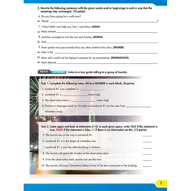 Practice Test Grade 9 - Ảnh 6