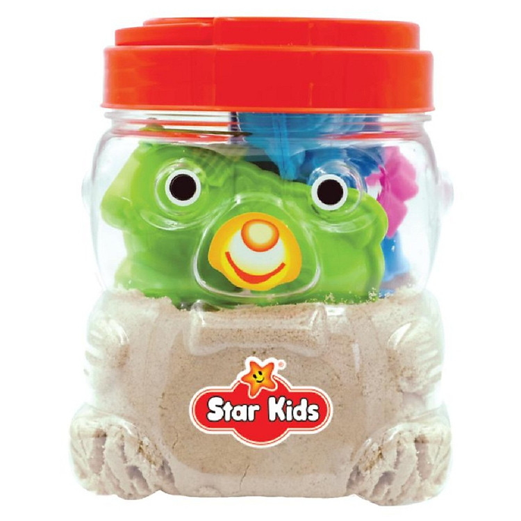 Đồ chơi trẻ em - Bộ cát động lực 500 g và khuôn Động Vật K-322-NAT