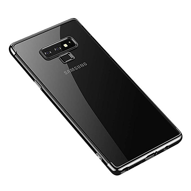 Ốp lưng viền màu mạ crom Samsung Galaxy Note 9 Hiệu Baseus Glillter - Hàng chính hãng